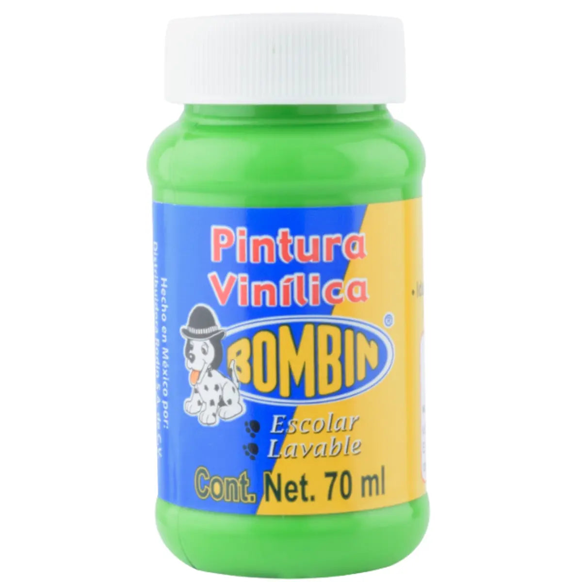 BOMBIN - Pintura vinílica Verde amarilliento|#76b547|mate|?|?| / 70 ml - bombin