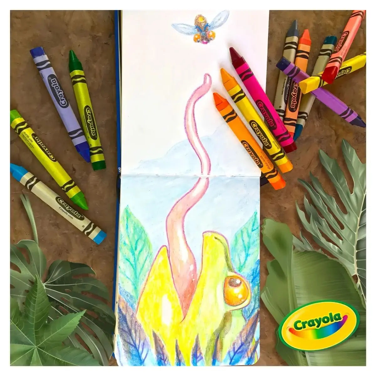 24 Crayones Triangulares Colores Marca Crayola - Crayola - vista trasera