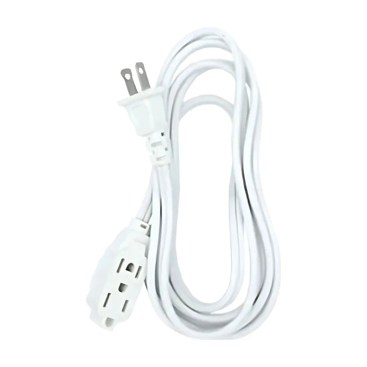 EXTENSION ELECTRICA BLANCA CON CLAVIJA PLANA 5 METROS TECHTOOLS - CNX - detalle