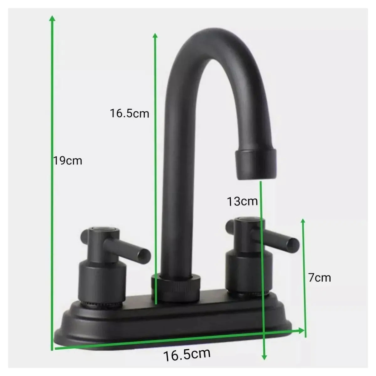 MEZCLADORA PARA LAVABO MEER - CNX - vista trasera
