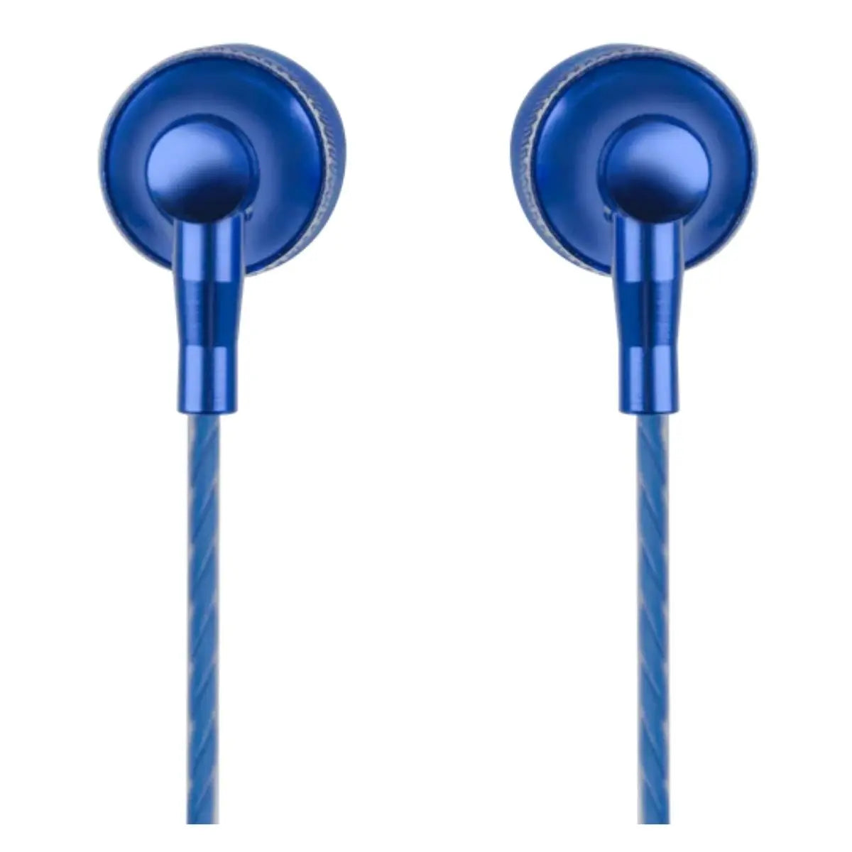 Audifonos Alambricos Azules Microfono Perfect Choice Stretto - Perfect Choice - empaque