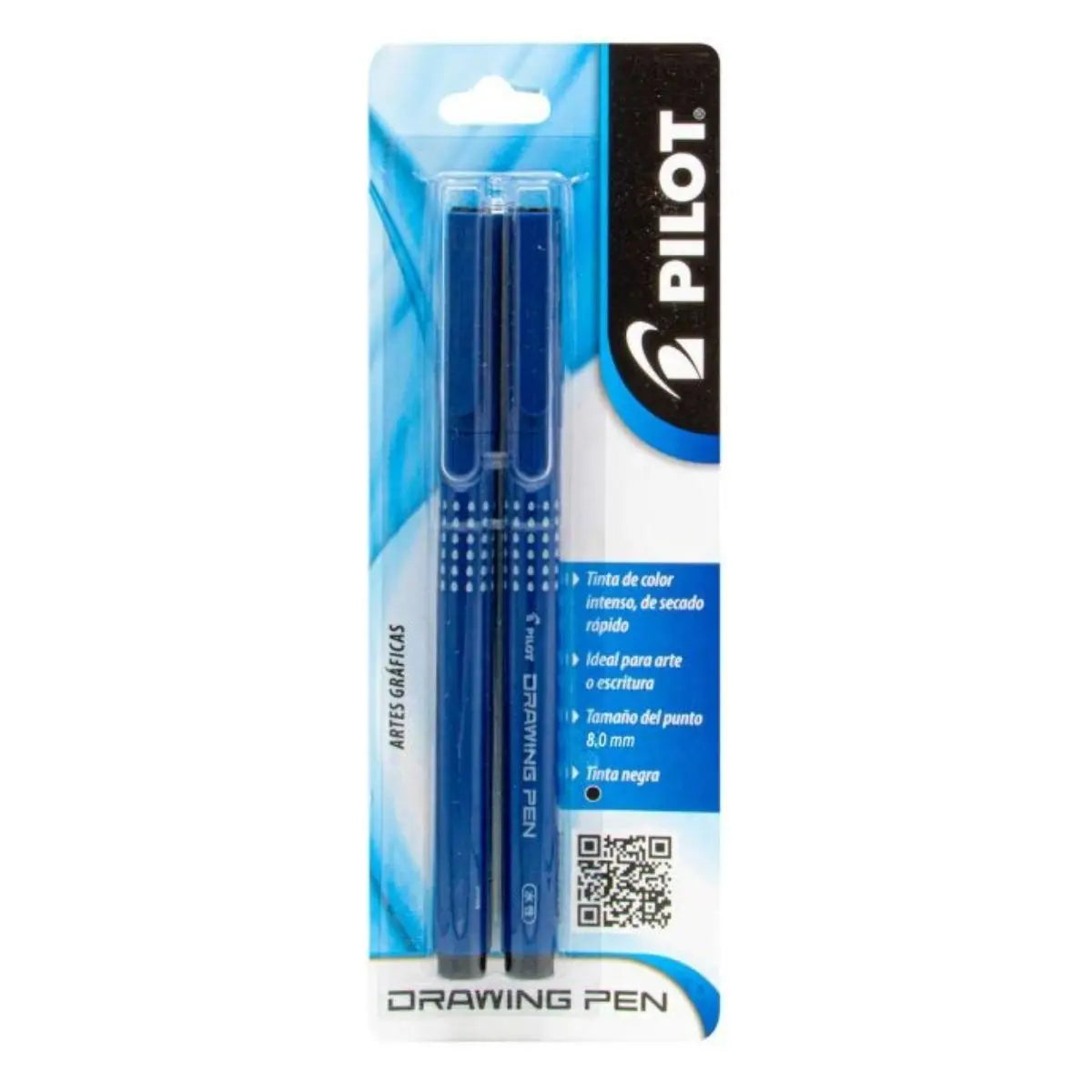 2 Estilografo Drawing Pen Pilot Color Negro 0.2 Mm - Pilot