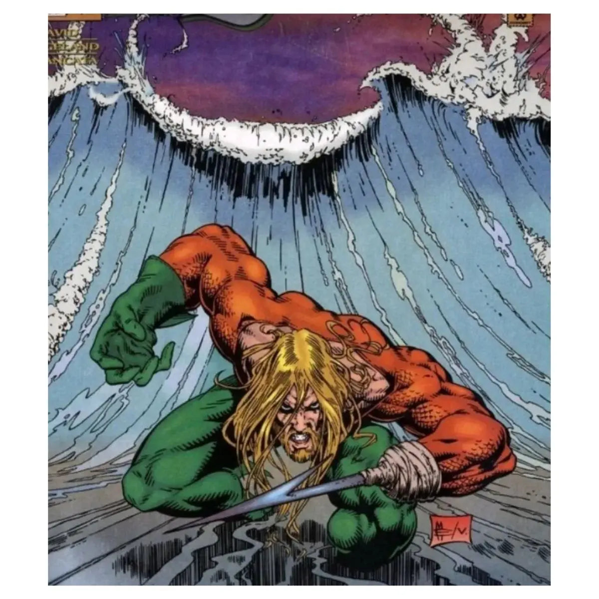 AQUAMAN ANNIVERSARY - Panini - empaque