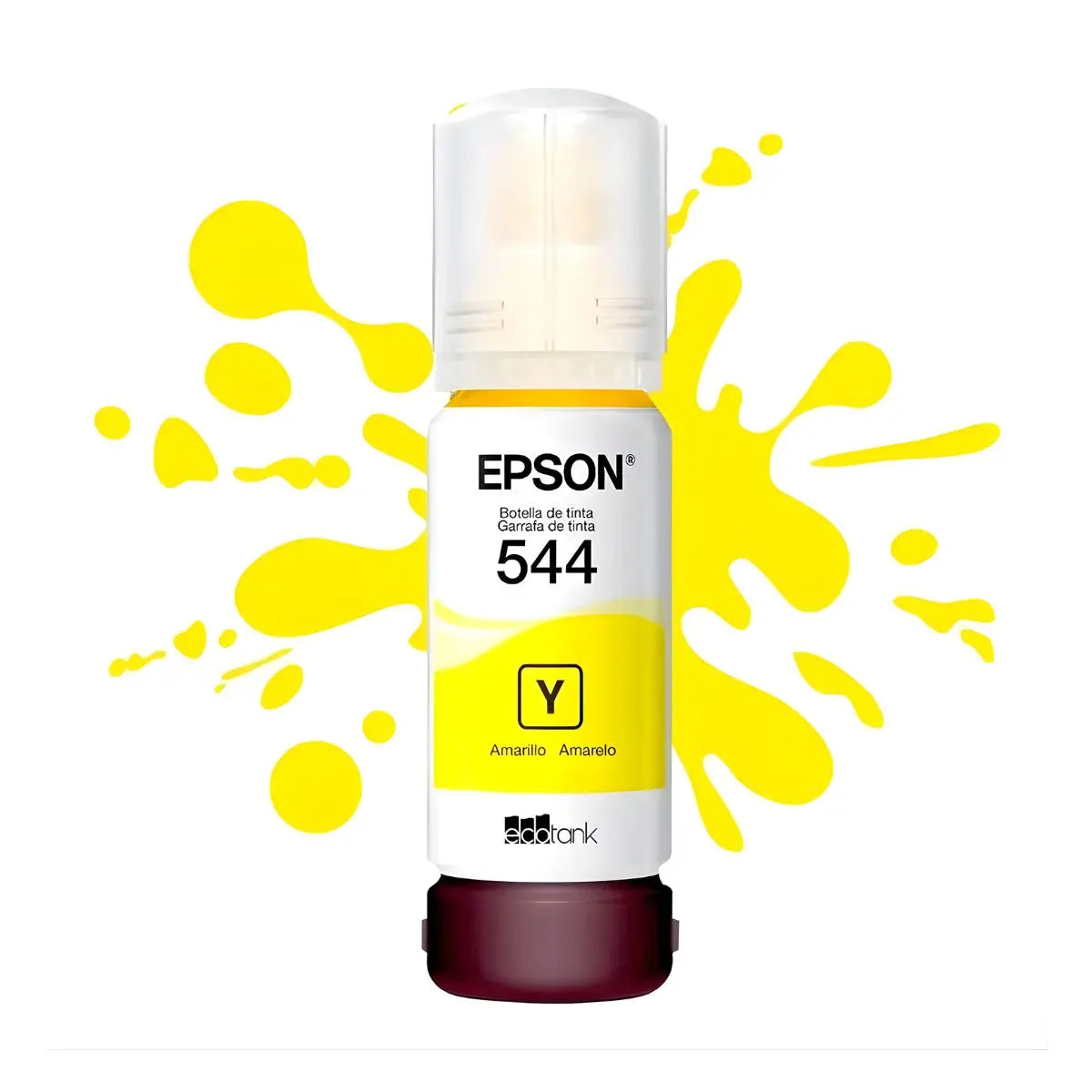 Tinta Epson Original T544 Amarillo - Epson - empaque