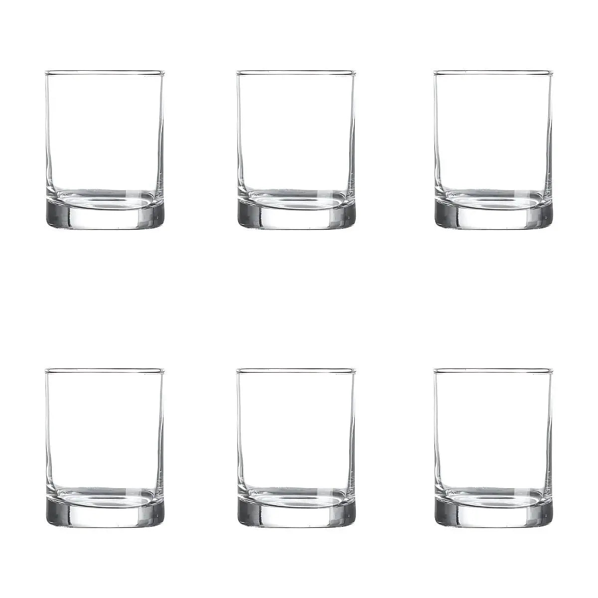 Set 6 Piezas Tequilero De Vidrio Cristalino Indro 60 Ml - Vittori - vista lateral