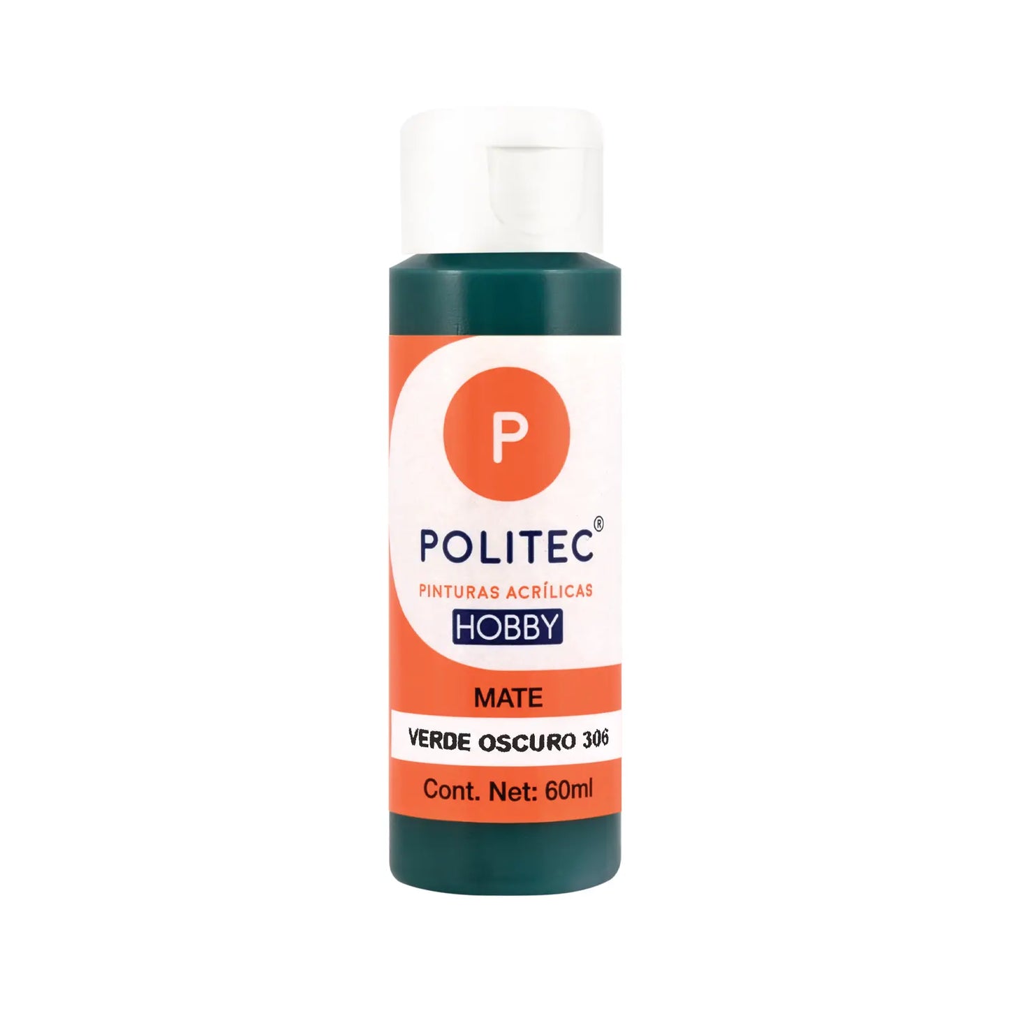 POLITEC - Pintura acrílica mate línea Hobby piel mongolia no 352 | #cfa292 | mate | ? | mate / 60 ml - Politec