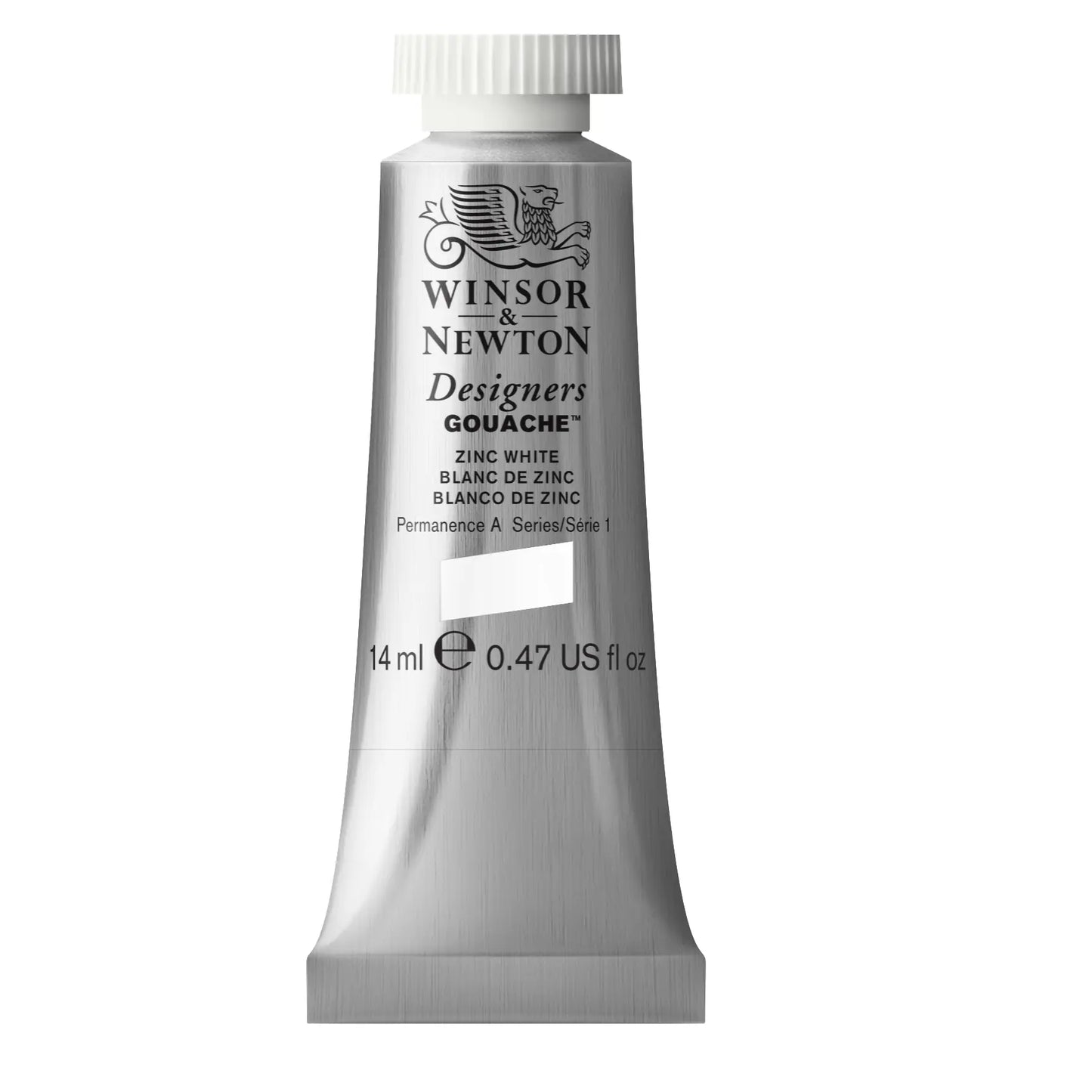 W&N - Pintura gouache Designer 14 ml primary yellow no 527 | #eec631 | mate | ? | mate / 14 ml - Winsor & Newton - vista lateral