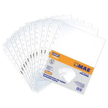 100 Protectores Hojas Tamaño Carta Mae Transparente - Mae - vista lateral