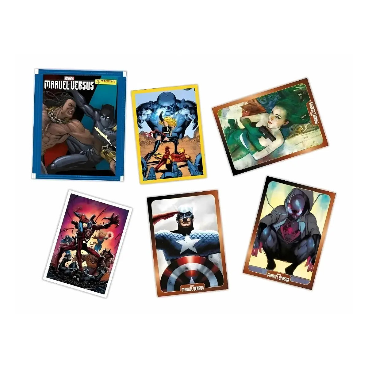 MARVEL VERSUS 2021  Album y 4 Sobres Panini - Panini - uso