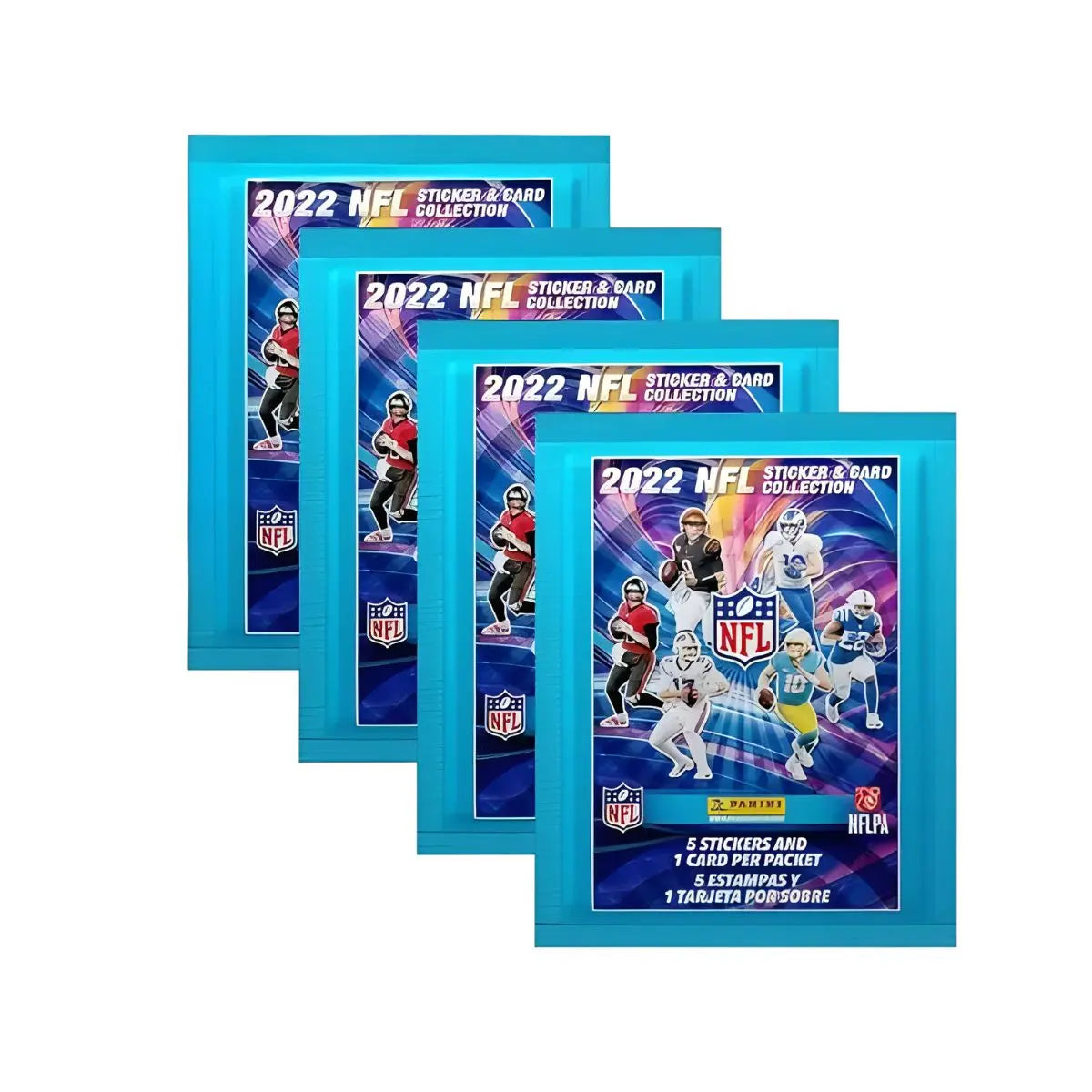 Álbum NFL 2022 + 4 Sobres Panini Fútbol Americano Coleccionable - Panini - vista trasera
