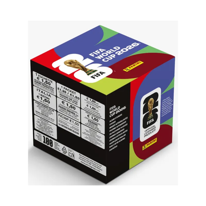 Copa Mundial 2026 Album Pasta Suave + Caja 100 Sobres Panini