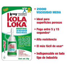 Pegamento Industrial Kli2000-20 G Kola Loka - Dogotuls