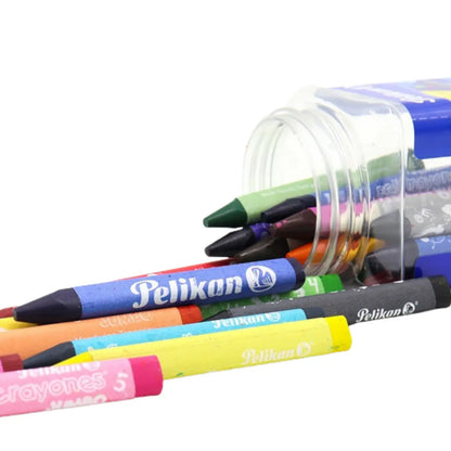 Crayones Jumbo Cera de Colores Pelikan 28 Piezas - Pelikan - vista lateral