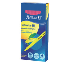 Marcatextos Resaltador 214 Pelikan 10 Piezas Elegir Color Rosa - Pelikan