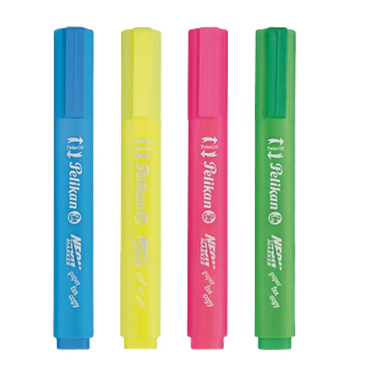 Marcatextos Resaltador Neon Marker Pelikan 10 Piezas Azul - Pelikan - detalle