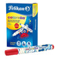 Marcadores Gruesos Lavables Colorella Pelikan 10 Piezas Elegir Color Rojo - Pelikan