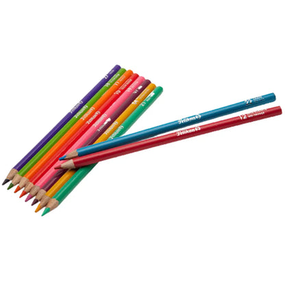 Lápices de Colores Triangular 4mm Pelikan 24 Piezas - Pelikan - detalle