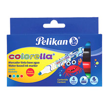 Plumines Plumon Marcador Pelikan Colorella Escolar Dibujo 4 Piezas - Pelikan