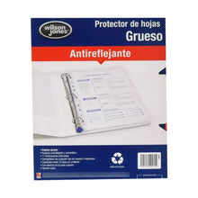 Protectores De Hojas Grueso Wilson Jones P0571 -100 Piezas - Wilson Jones - vista lateral