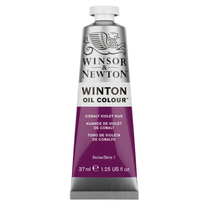 WINTON - Óleo serie-1 violeta de cobalto S-1 no 194 | #63285a | mate | ? | mate / 37 ml - Winsor and Newton - vista lateral