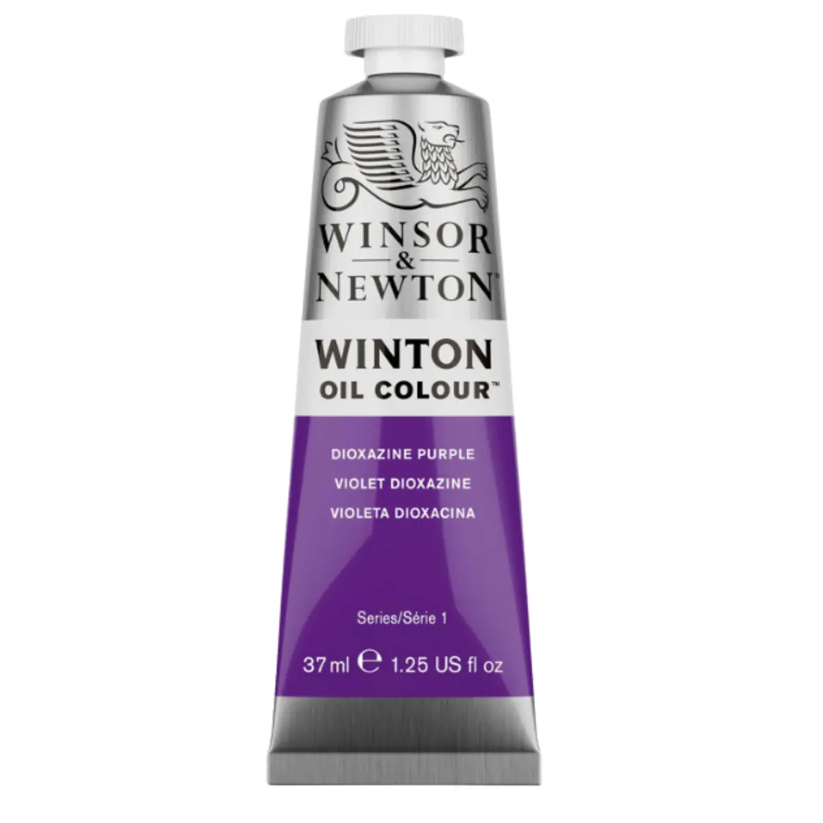 WINTON - Óleo serie-1 violeta dioxacina S-1 no 229 | #452178 | mate | ? | mate / 37 ml - Winsor and Newton - vista lateral