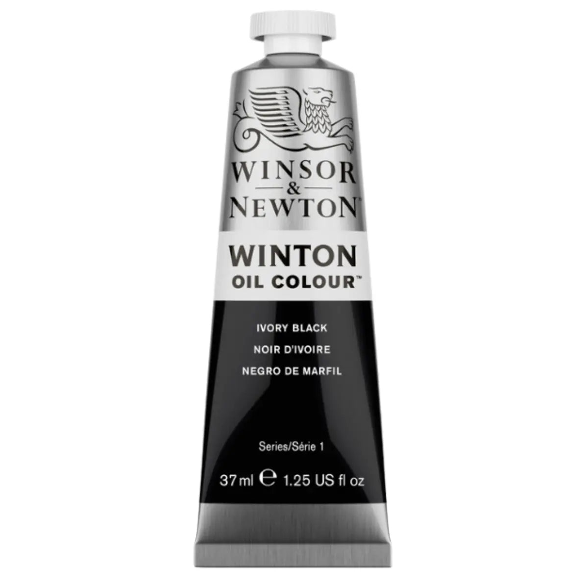 WINTON - Óleo serie-1 negro marfil S-1 no 331 | #000000 | mate | ? | mate / 37 ml - Winsor and Newton