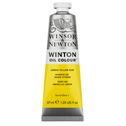 WINTON - Óleo serie-1 amarillo limon S-1 no 346 | #ffee18 | mate | ? | mate / 37 ml - Winsor and Newton