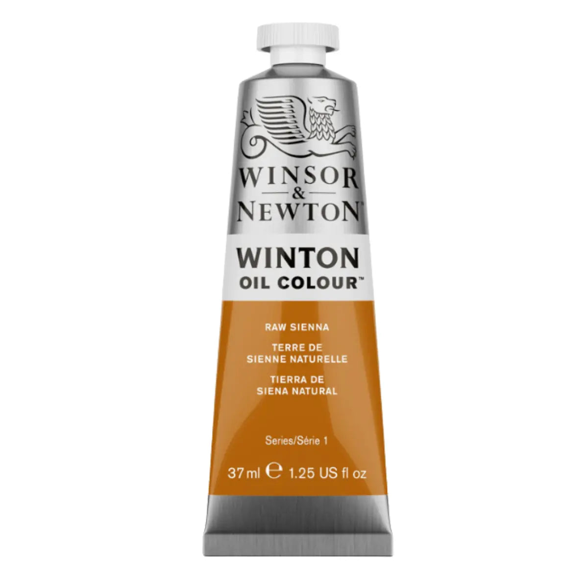 WINTON - Óleo serie-1 siena natural S-1 no 552 | #c4672b | mate | ? | mate / 37 ml - Winsor and Newton - vista lateral