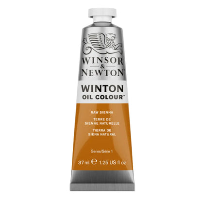 WINTON - Óleo serie-1 siena natural S-1 no 552 | #c4672b | mate | ? | mate / 37 ml - Winsor and Newton - vista lateral