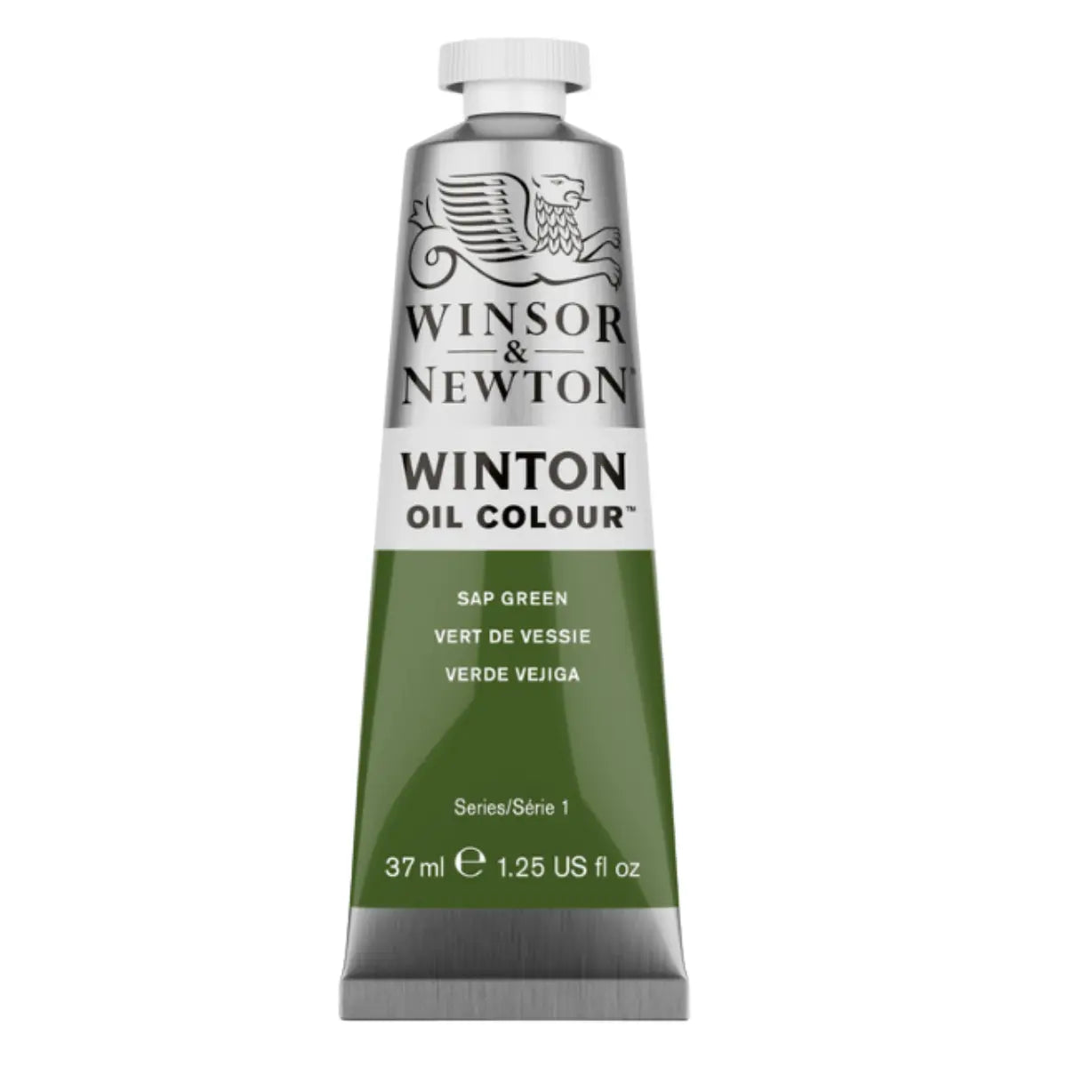 WINTON - Óleo serie-1 verde vejiga S-1 no 599 | #425c1e | mate | ? | mate / 37 ml - Winsor and Newton