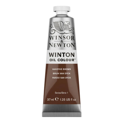 WINTON - Óleo serie-1 pardo van dyck S-1 no 676 | #602b06 | mate | ? | mate / 37 ml - Winsor and Newton
