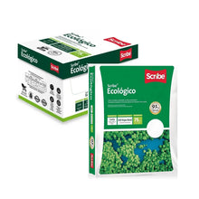 Caja con 5000 Hojas Papel Ecológico Scribe Blanco Carta Impresión - Scribe - detalle