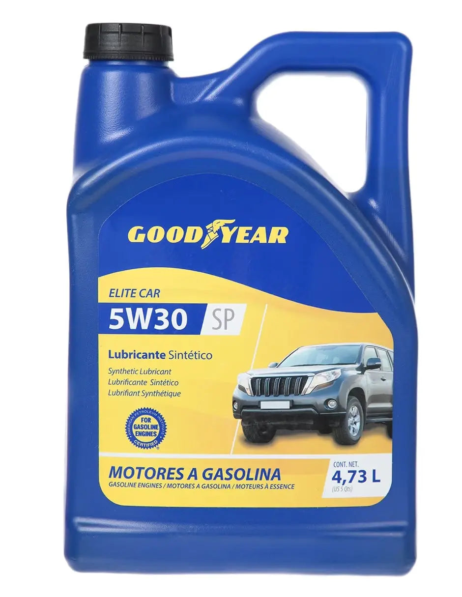 Aceite Mineral Lubricante Motor Goodyear 4.73 L Elegir Tipo 5W30 - Goodyear - vista lateral