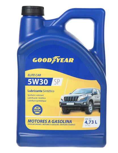 Aceite Mineral Lubricante Motor Goodyear 4.73 L Elegir Tipo 5W30 - Goodyear - vista lateral