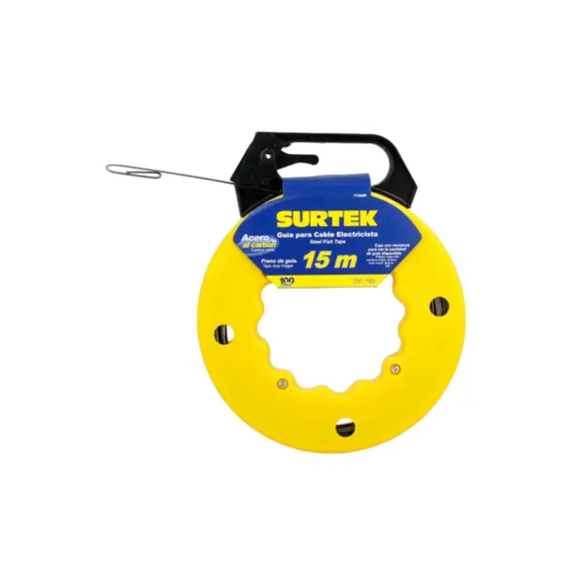 Guía Cable Surtek Electricista 30 m - Lock - vista lateral