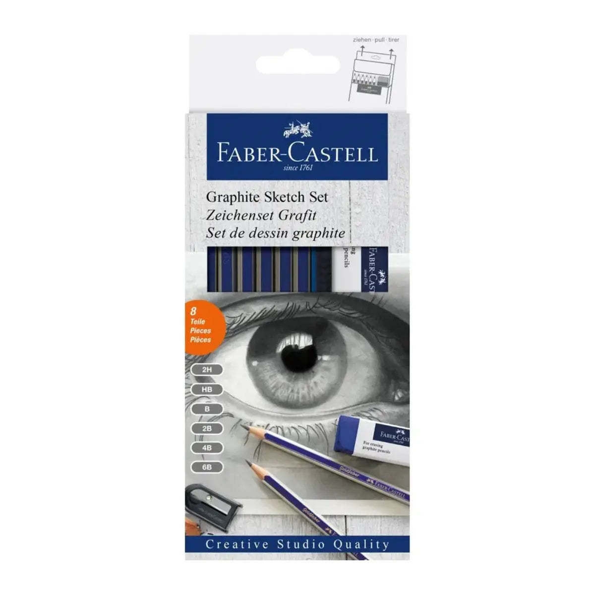 Faber-castell Goldfaber Graphite Sketch Set - Faber Castell - accesorios