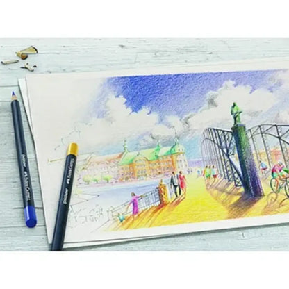 Faber-Castell Colores Goldfaber para Arte con 48 colores elaborados con excelente resistencia a la luz y a caídas, son ideales para artistas profesionales y aficionados que buscan proyectos creativos - Faber Castell - contenido