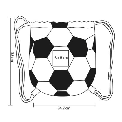 Morral Algodon For Promotional Diseño Balon Soccer - For Promotional