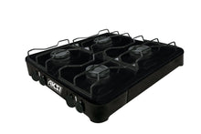 Estufa de mesa AKSI 4 quemadores negro - Aksi - vista lateral
