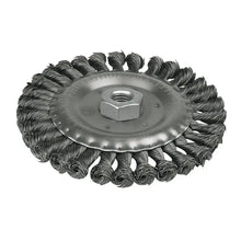 Carda para esmeriladora AKSI 6" x 3/4", trenzado - Aksi