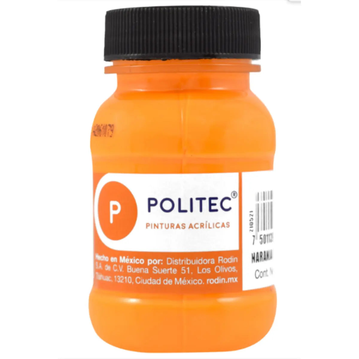 POLITEC - Pintura acrílica fluorescente Línea-800 naranja no 803 | #e48940 | fluorescente | ? | brillante / 100 ml - Politec