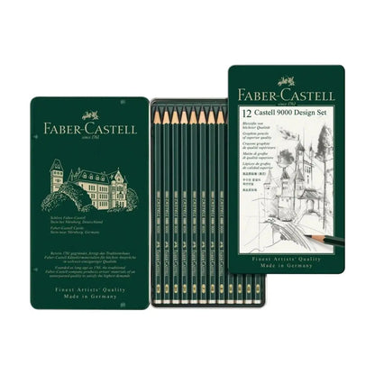 Lapices Graduados Faber Castell Profesionales 12 Pz - Faber Castell