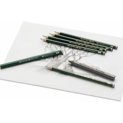 Lapices Graduados Faber Castell Profesionales 12 Pz - Faber Castell - accesorios