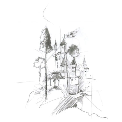Lapices Graduados Faber Castell Profesionales 12 Pz - Faber Castell - vista lateral