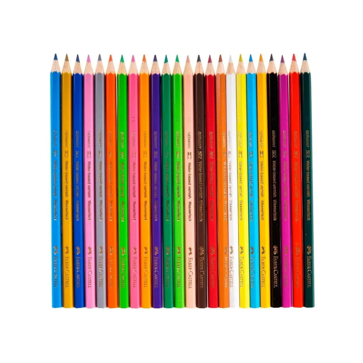 Lápices de Colores Faber Castell Profesional Hexagonal 24 Pz - Faber Castell - vista lateral