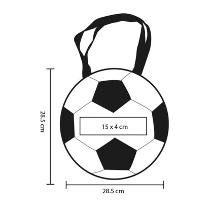Bolsa Forma-Impresion Balon Soccer For Promotional Algodon - For Promotional - vista lateral