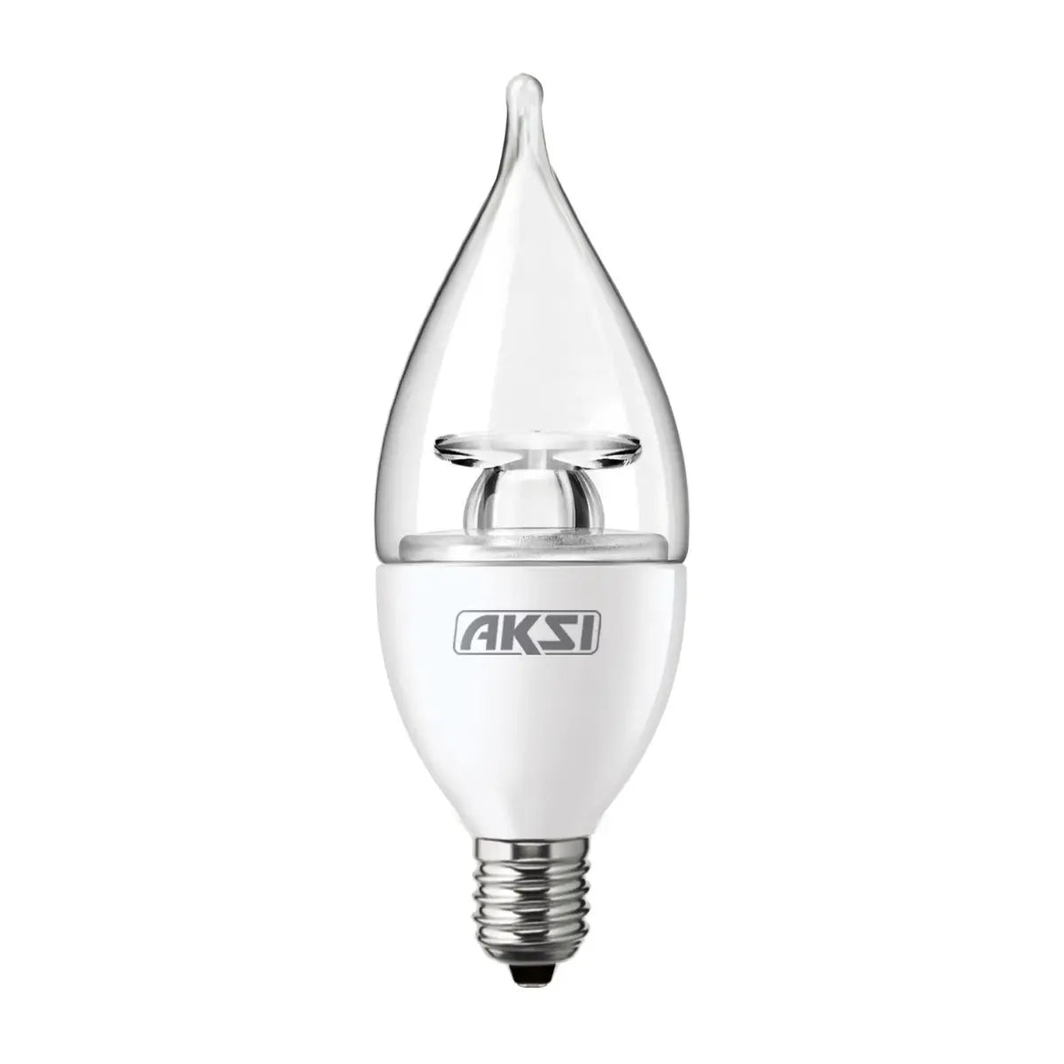 10 Piezas Foco LED FLAMA 4W luz blanca E27 AKSI - Aksi - detalle
