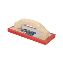 Flot Esponja Surtek Acabado Áspero Mango Madera 9-1/2" x 4" x 3/4" - Lock - vista lateral