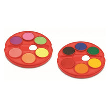 Acuarelas Jumbo Faber Castell Pastillas Colores Estuche 12 Pz - FaberCastell - accesorios