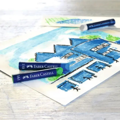 Gises Pasteles Grasos Cremosos Faber Castell 24 Pz - Faber Castell - uso